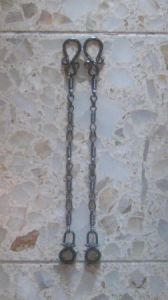 BBR-06 Rein Chains - Fancy S Hook