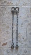 BBR-06 Rein Chains - Fancy S Hook