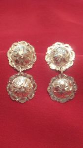 Two 5/8" Pico Concho Earrings