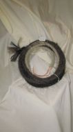 Mane Horsehair Mecate - Pattern V1 (Sale) (special Mecate - 14 feet long, 1/2" diameter)