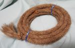 22 Feet Mane Horsehair Mecate - Solid Tan