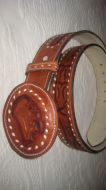 Vaquero Leather Belt (BLT-1)