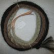 3 or 4 Blocks of Color - Pattern V Get Down Rope (Mane Horsehair)