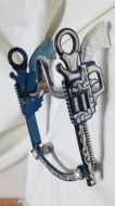 Pistol Silver Inlay Bit - Blued