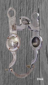 Concho Silver Overlay Bit