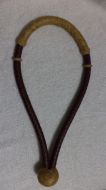 Bosal - 1/2" diameter, 8 plt., Latigo with Rawhide