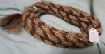 Mane Horsehair Mecate - Light Tan, Brown, Brown/White - Pattern L3-1