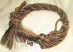 Roping Reins (Mane Horsehair) - with connectors - 3/8" dia., Pattern N13