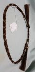 HORSEHAIR HAT BAND - 2 STRANDS -- Style #3 BROWN & WHITE