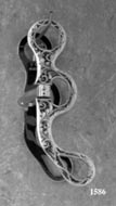 Argentine Snaffle - Leaf Scroll Silver Overlay