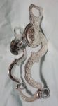 Western Sterling Silver Show Bit with  Frog Mouthpiece