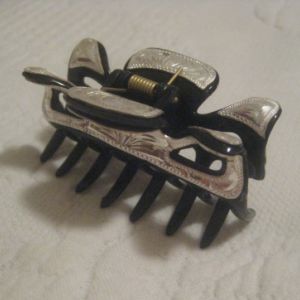 Sterling Silver Hair Clips (Claws) - Medium (#HC-C20)