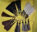 6" Horse Hair KEY RING (Key chains) #KC-16