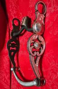 Vintage Style Western Sterling Silver Show Bit with a Gorgeous Design