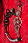 Vintage Style Western Sterling Silver Show Bit with a Gorgeous Design