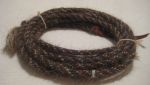 Mane Horsehair Mecate -  Gray, Brown - Pattern W