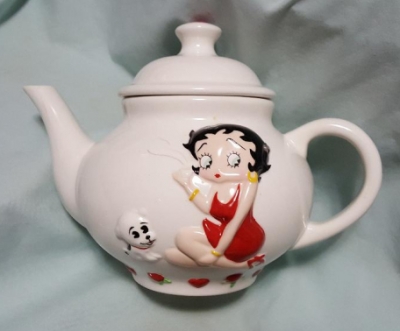 2002 Betty Boop Ceramic Teapot CC934
